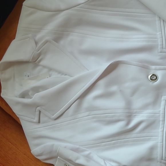 White Two Button Blazer - Picture 10 of 10